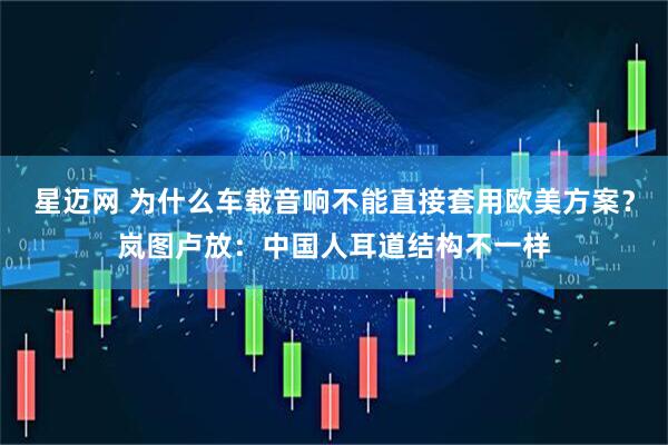 星迈网 为什么车载音响不能直接套用欧美方案？岚图卢放：中国人耳道结构不一样